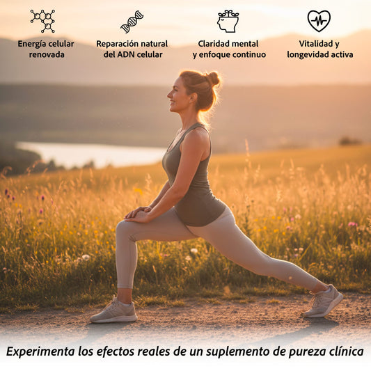 NMN Ultra Pure | 1,000 mg Reales por Dosis | 100 Cápsulas | Energía Celular y Longevidad Avanzada | Alta Absorción | Sin Rellenos ni Mezclas - Calidad Premium