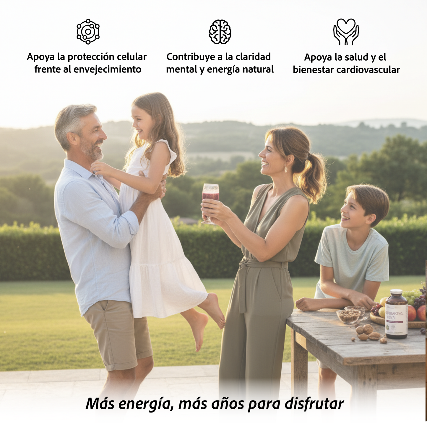 Resveratrol 98% Pureza | 1000 mg Reales por Dosis | 100 Cápsulas | Antioxidante Avanzado | Alta Potencia – Sin Rellenos ni Mezclas