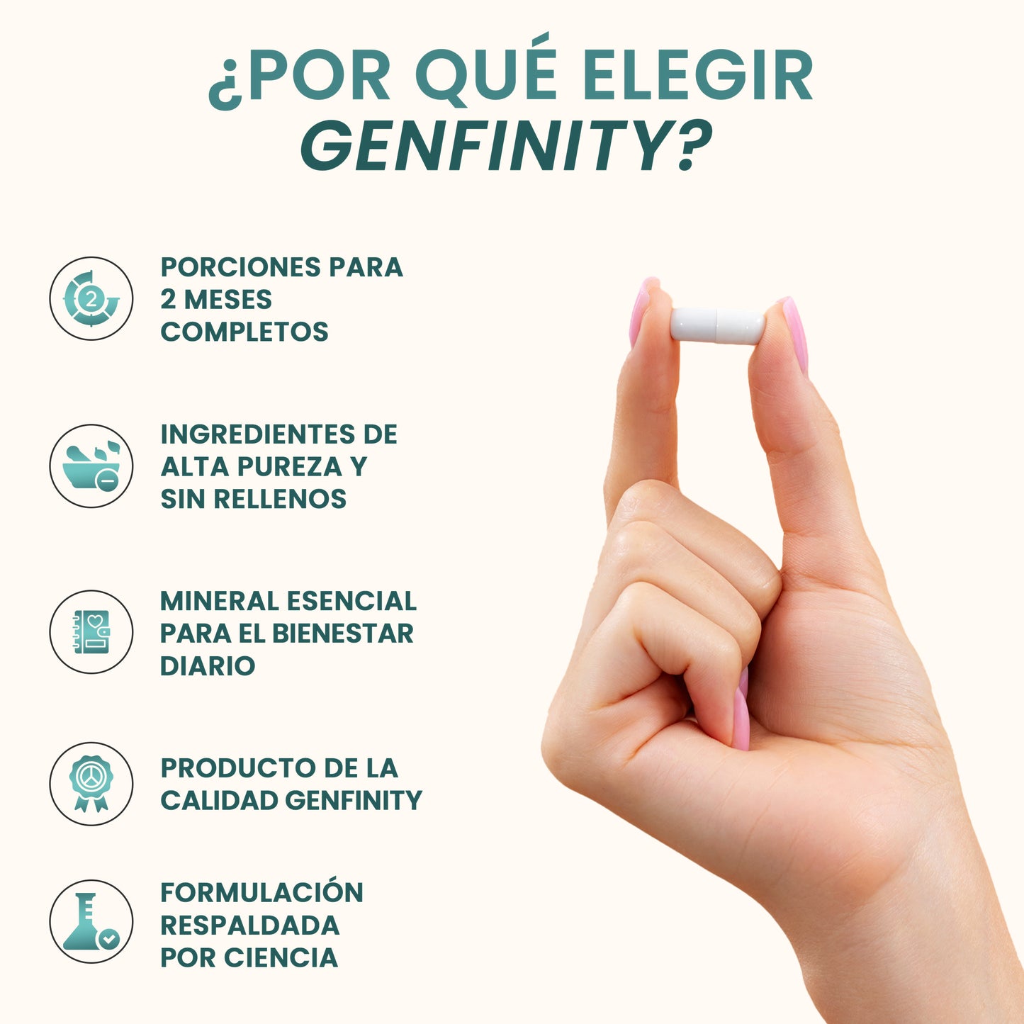 Magnesio Dual Blend 700 mg – 240 Cápsulas | Magnesio Citrato y Glicinato de Alta Absorción | Fórmula de Pureza Clínica